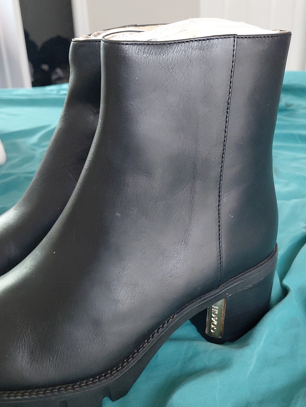 Coach Black Boots